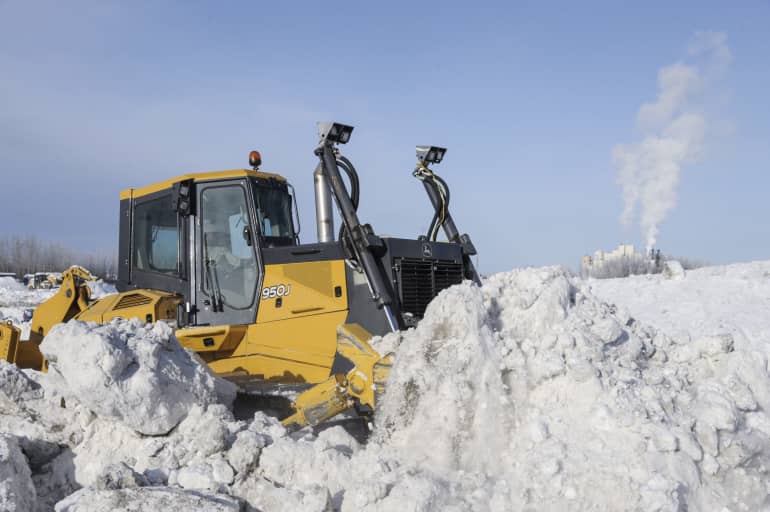 Winter Tractor Image 